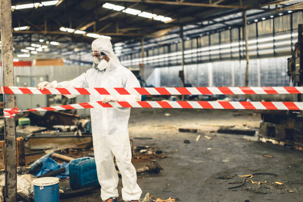 Professional Odor Removal technician working in Dover, NH